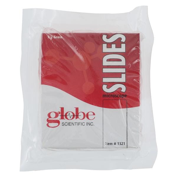 Glass Microscope Slide 25x75mm Plain 72/Bx, 20 BX/CA