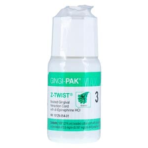 Gingi-Pak MAX Z-Twist Braided Epinephrine Size 3 Thick Ea