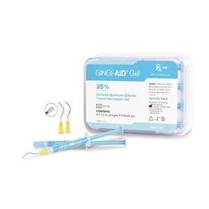 Gingi-Aid 25% Aluminum Chloride Gel Syringe Refill 4/Pk