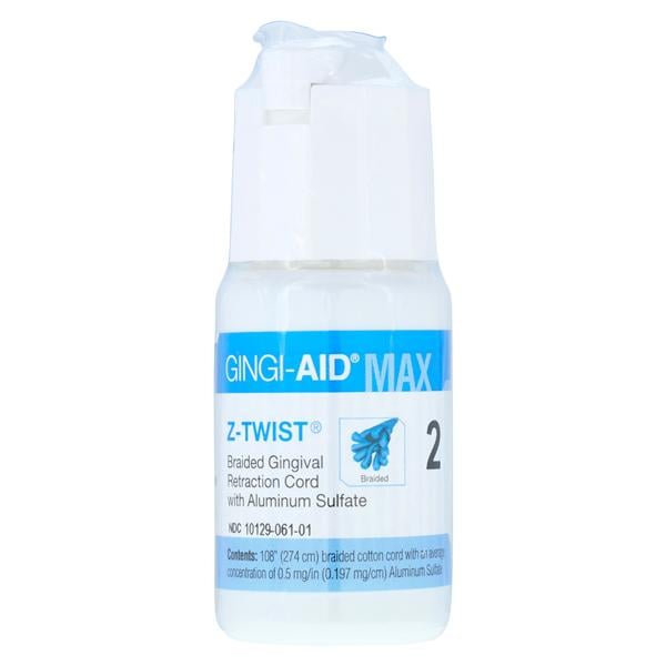 Gingi-Aid MAX Z-Twist Braided Aluminum Sulfate Size 2 Medium Ea