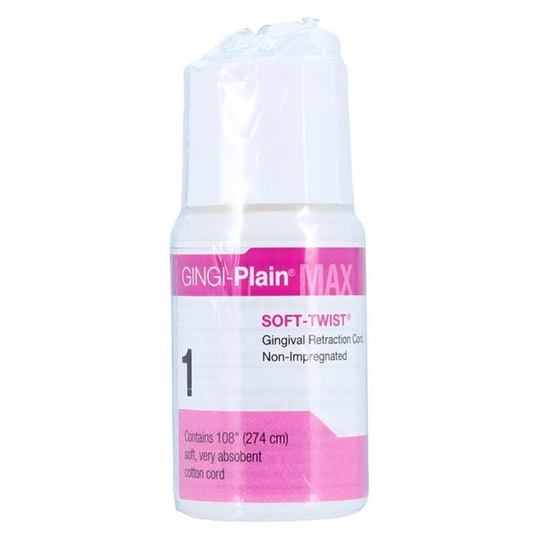 Gingi-Plain MAX Twisted Size 3 Thick Ea