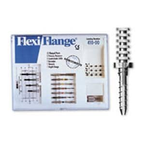 Flexi-Flange Posts Stainless Steel Size Red Parallel Sided 30/Pk