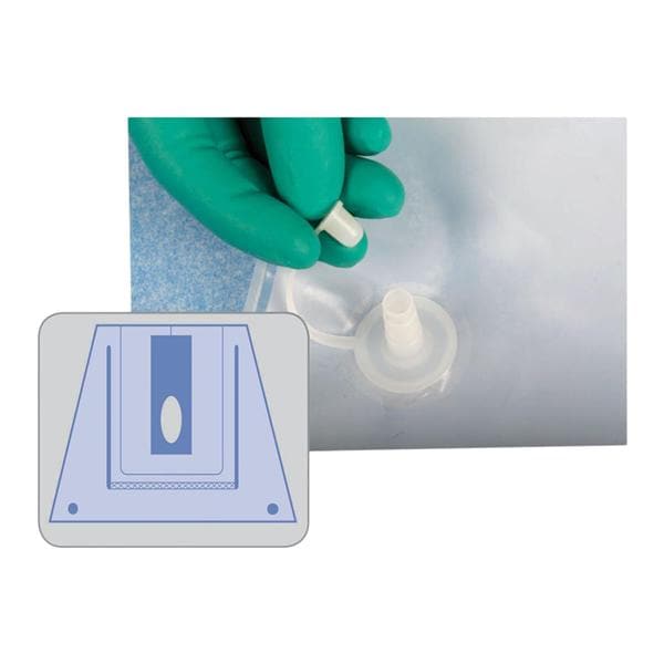 Proxima 36x29" Sterile Surgical Pouch Fenestrated