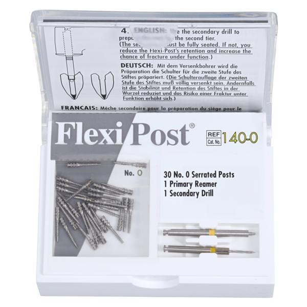 Flexi-Post Posts Stainless Steel Size Yellow Parallel Sided 30/Pk