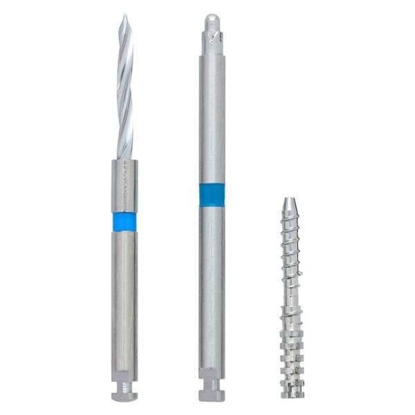 Flexi-Post Posts Stainless Steel Size Blue Parallel Sided 30/Pk