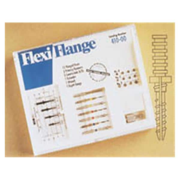 Flexi-Flange Posts SS Introductory Kit Sz Assorted Parallel Sided Ea