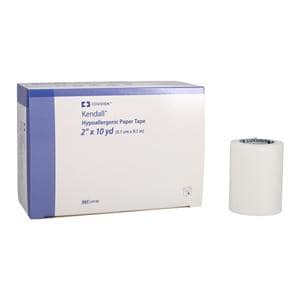 Kendall Tape Paper 2"x10yd White Non-Sterile 6/Bx, 10 BX/CA
