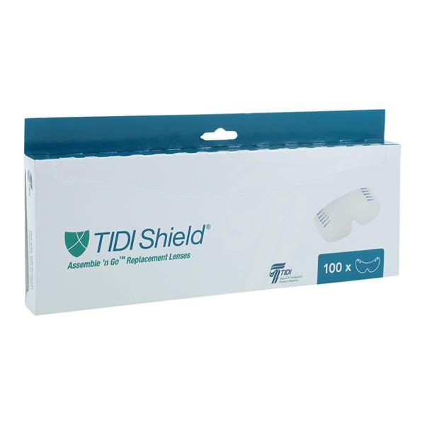 Eyeshield Safety Lens Clear Lens 100/Bx