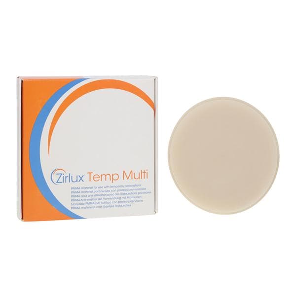 Zirlux Temp Multilayer PMMA Disc B2 98x16mm Ea