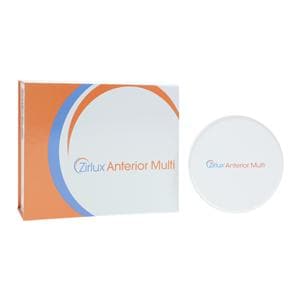 Zirlux Anterior Multi Zirconia Disc A1 98x12mm Ea