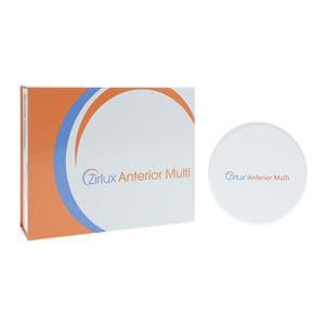 Zirlux Anterior Multi Zirconia Disc A1 98x20mm Ea