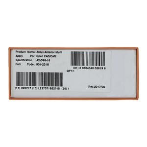 Zirlux Anterior Multi Zirconia Disc A2 98x16mm Ea