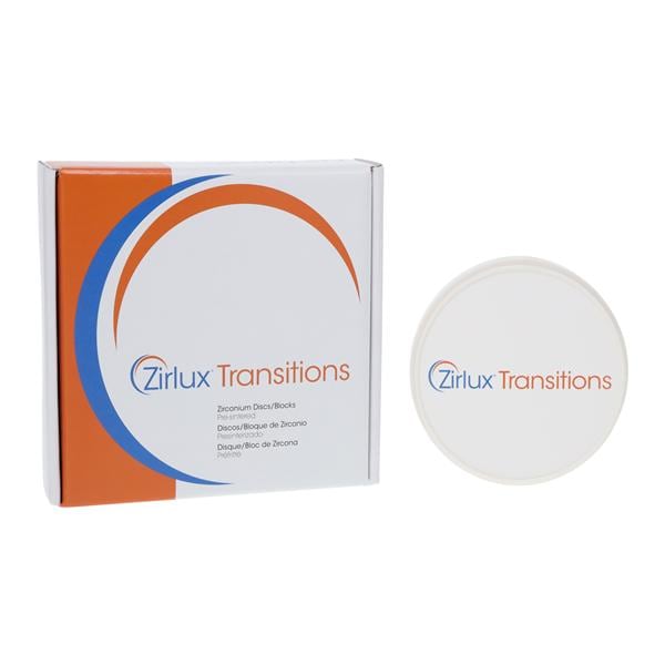 Zirlux Transitions Zirconia Disc A4 98x18mm Ea