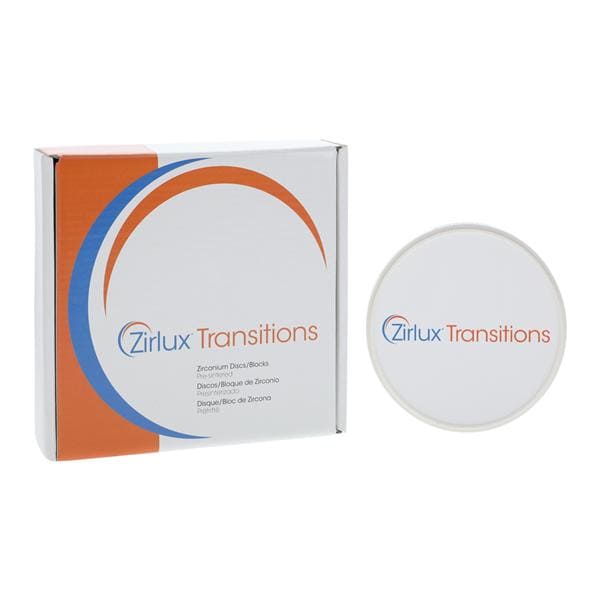 Zirlux Transitions Zirconia Disc D3 98x22mm Ea