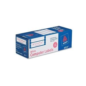 Permanent Address Labels 3.5 in x 15/16 in White 5000/Box 5000/Bx