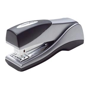 Swingline Optima Grip Half-Strip Compact Stapler Silver Ea