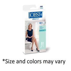 Jobst SupportWear Compression Stocking Knee High Medium Classic Black