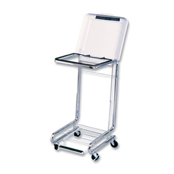 Laundry Square Powder Coated Steel Hamper 19.5x18.5x38