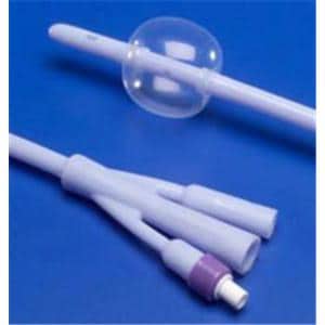 Dover 2-Way Foley Catheter Straight Tip Silicone 10Fr 3cc
