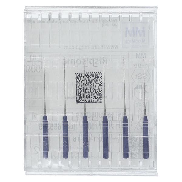 Rispisonic Rotary File 19 mm Stainless Steel Purple 0.02 6/Bx