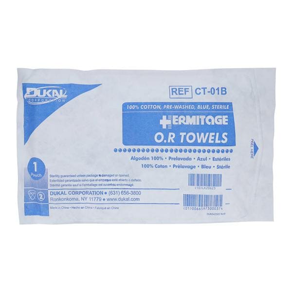 Towel O.R. Blue Sterile