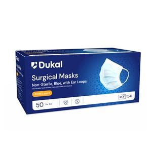 Surgical Mask ASTM Level 1 Blue 50/Bx