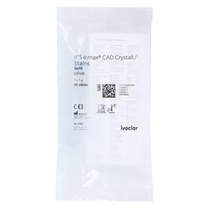 IPS e.max CAD Stain Crystall Shade Olive Refill 1 Gm 1gm/Ea