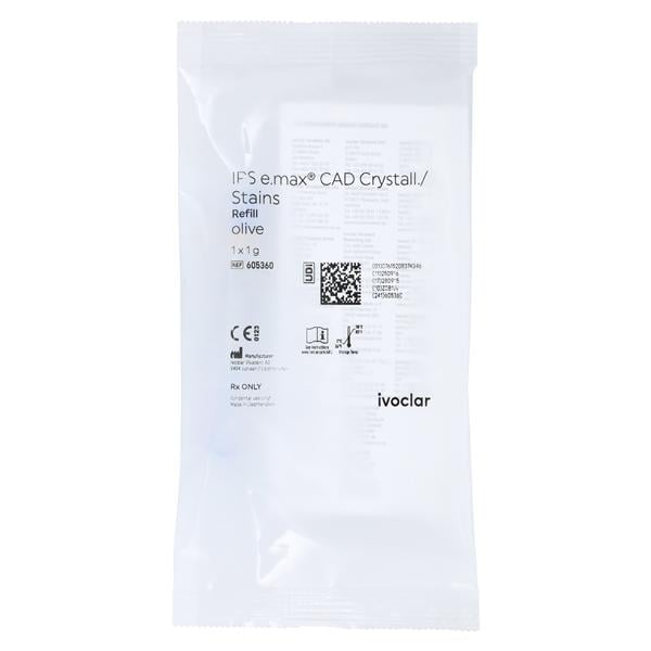 IPS e.max CAD Stain Crystall Shade Olive Refill 1 Gm 1gm/Ea
