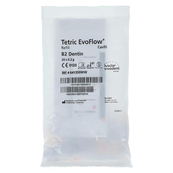 Tetric EvoFlow Flowable Composite B2 Cavifil Refill 20/Bx