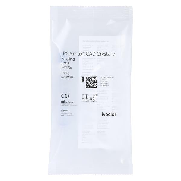 IPS e.max CAD Stain Crystall Shade White Refill 1 Gm 1gm/Ea