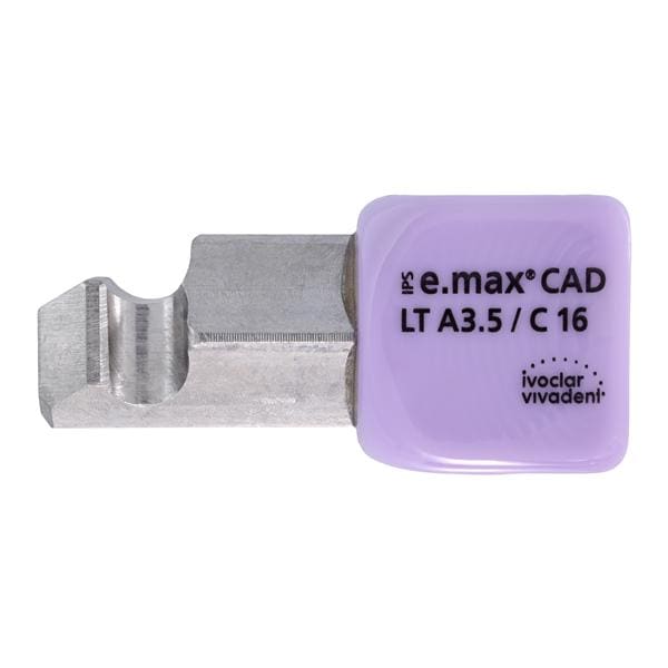 IPS e.max CAD LT Milling Blocks Low Translucency C16 A3.5 For PlanMill 5/Bx