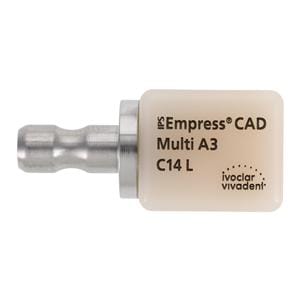 IPS Empress CAD Multi Milling Blocks Multi-Chromatic C14L A3 For CEREC 5/Bx
