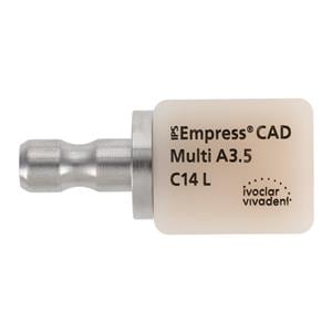 IPS Empress CAD Multi Milling Blocks Multi-Chromatic C14L A3.5 For CEREC 5/Bx