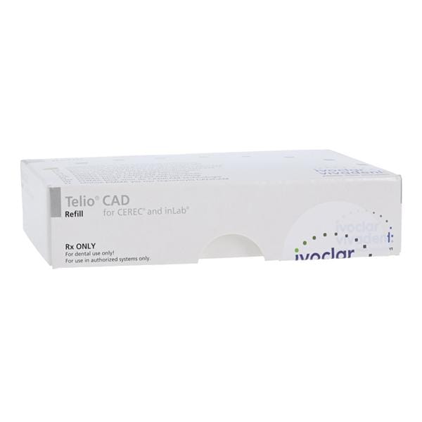 Telio CAD LT Milling Blocks Low Translucency A16 (L) A1 For CEREC 3/Bx