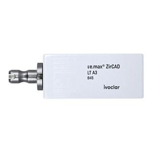 IPS e.max ZirCAD LT Milling Blocks Low Translucency B45 A3 For CEREC 3/Bx