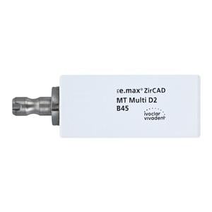 IPS e.max ZirCAD MT Multi Milling Blocks Multi Translucent B45 D2 For CEREC 3/Bx