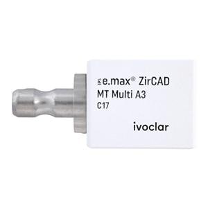 IPS e.max ZirCAD MT Multi Milling Blocks Multi Translucent C17 A3 For CEREC 5/Bx