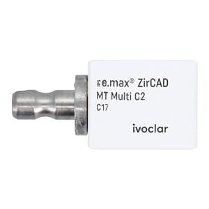 IPS e.max ZirCAD MT Multi Milling Blocks Multi Translucent C17 C2 For CEREC 5/Bx