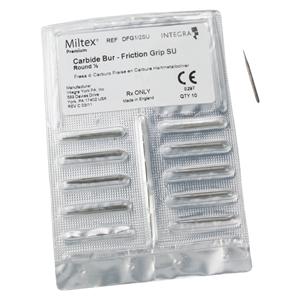 Carbide Bur Friction Grip Surgical Length 1/2 10/Pk