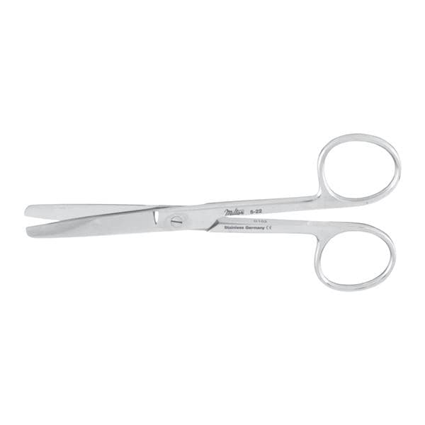 Operating Scissors Straight 4-1/2" Stainless Steel Autoclavable Ea