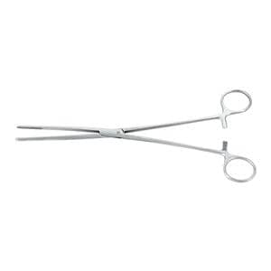 Bozeman Sponge Forcep Straight 10-1/2" Stainless Steel Autoclavable ea