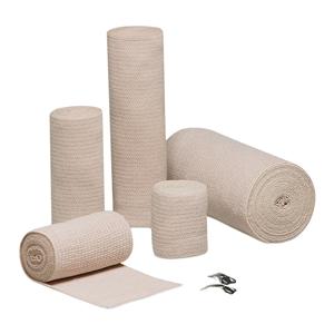 Econo-Wrap Compression Bandage Elastic 6"x4.5yd Tan Non-Sterile 60/Ca
