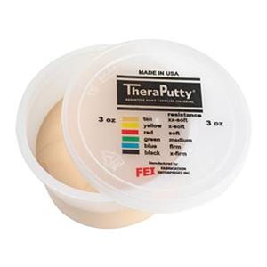 CanDo Theraputty Exercise Putty Tan Ea