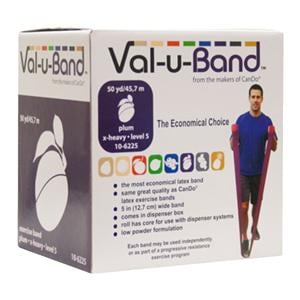 Val-u-Band Exercise Band 50ydx5" Plum Level 5/7