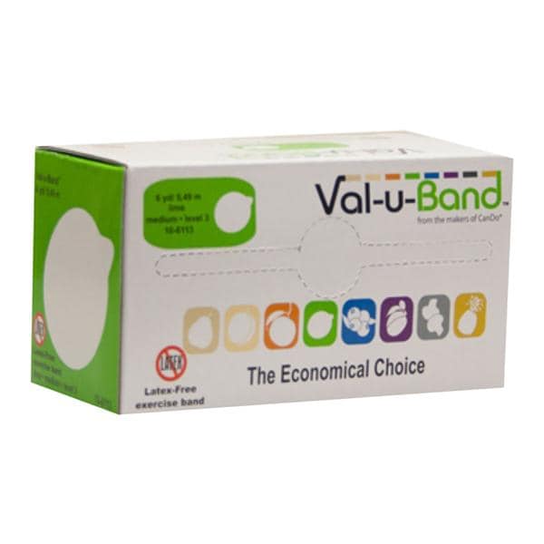 Val-u-Band Exercise Band 6ydx5" Lime Level 3