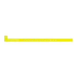 Sentry SuperBand Write-On Wristband Polyester Yellow Adult / Pediatric 500/Bx
