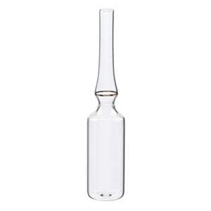 Wheaton Pre-Scored Ampule Borosilicate Glass Clear 5mL 144/Ca