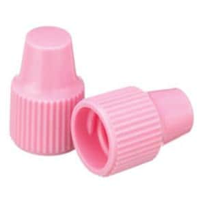 Wheaton Dropper Tip Cap Polypropylene Pink 100/Ca
