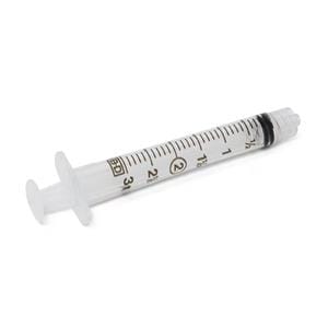 Luer-Lok Syringe 3cc Low Dead Space 200/Bx