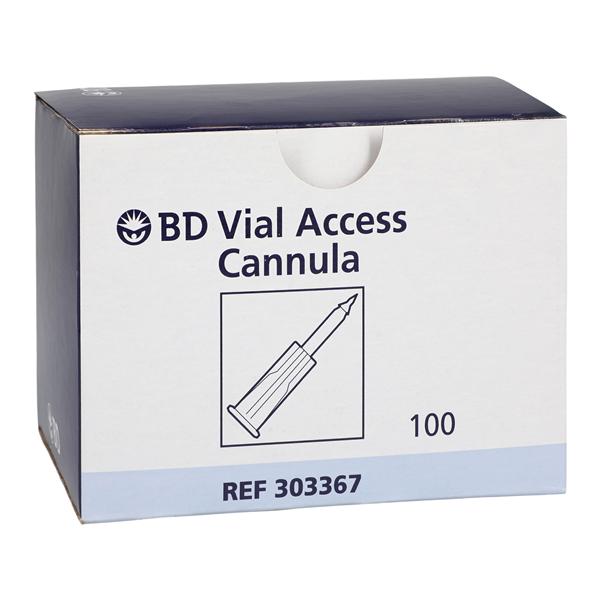 Interlink Vial Access Cannula Clear 100/Bx